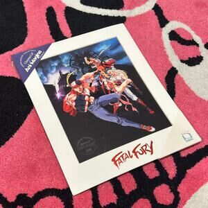 FATAL FURY Animation Chroma Cel – Limited Edition Ani-Magine SEALED As Pictured